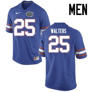 Men Florida Gators #25 Brady Walters College Football Jerseys Blue 677822-672