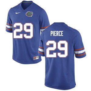 Men #29 Dameon Pierce Florida Gators College Football Jerseys Blue 893479-588