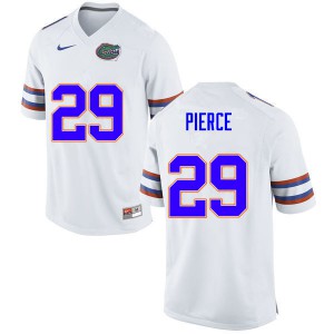 Men #29 Dameon Pierce Florida Gators College Football Jerseys White 807205-306