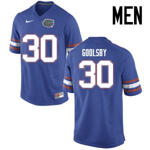 Men Florida Gators #30 DeAndre Goolsby College Football Jerseys Blue 809475-770