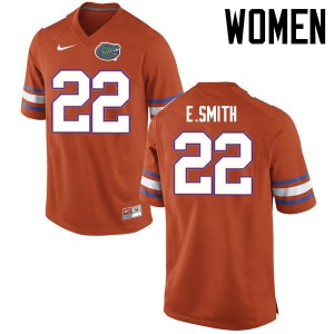Women Florida Gators #22 Emmitt Smith College Football Jerseys Orange 151024-375