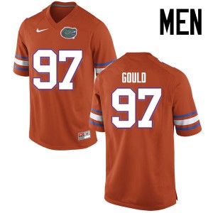 Men Florida Gators #97 Jon Gould College Football Jerseys Orange 168686-995