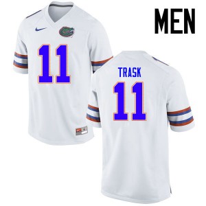 Men Florida Gators #11 Kyle Trask College Football Jerseys White 150852-550