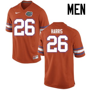 Men Florida Gators #26 Marcell Harris College Football Jerseys Orange 393322-956
