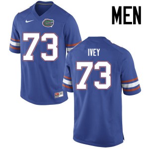 Men Florida Gators #73 Martez Ivey College Football Jerseys Blue 832586-289