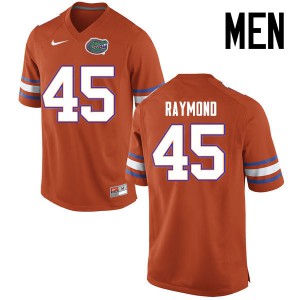 Men Florida Gators #45 R.J. Raymond College Football Jerseys Orange 629409-236