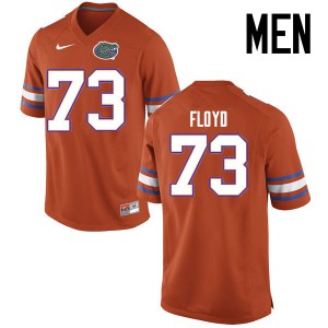 Men Florida Gators #73 Sharrif Floyd College Football Jerseys Orange 765105-465