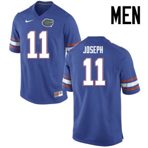 Men Florida Gators #11 Vosean Joseph College Football Jerseys Blue 826568-981