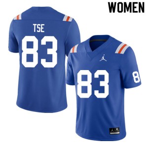 Women #83 Joshua Tse Florida Gators College Football Jerseys Throwback 981917-288