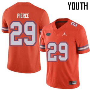 Jordan Brand Youth #29 Dameon Pierce Florida Gators College Football Jerseys Orange 115502-535