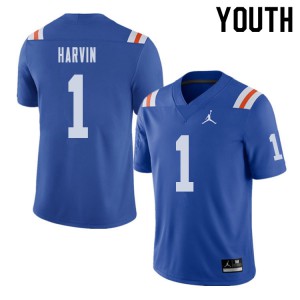 Jordan Brand Youth #1 Percy Harvin Florida Gators Throwback Alternate College Football Jerseys 119410-945